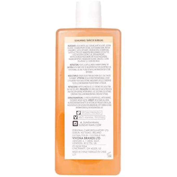 Sunday Rain Mango Bubble Bath - Image 2